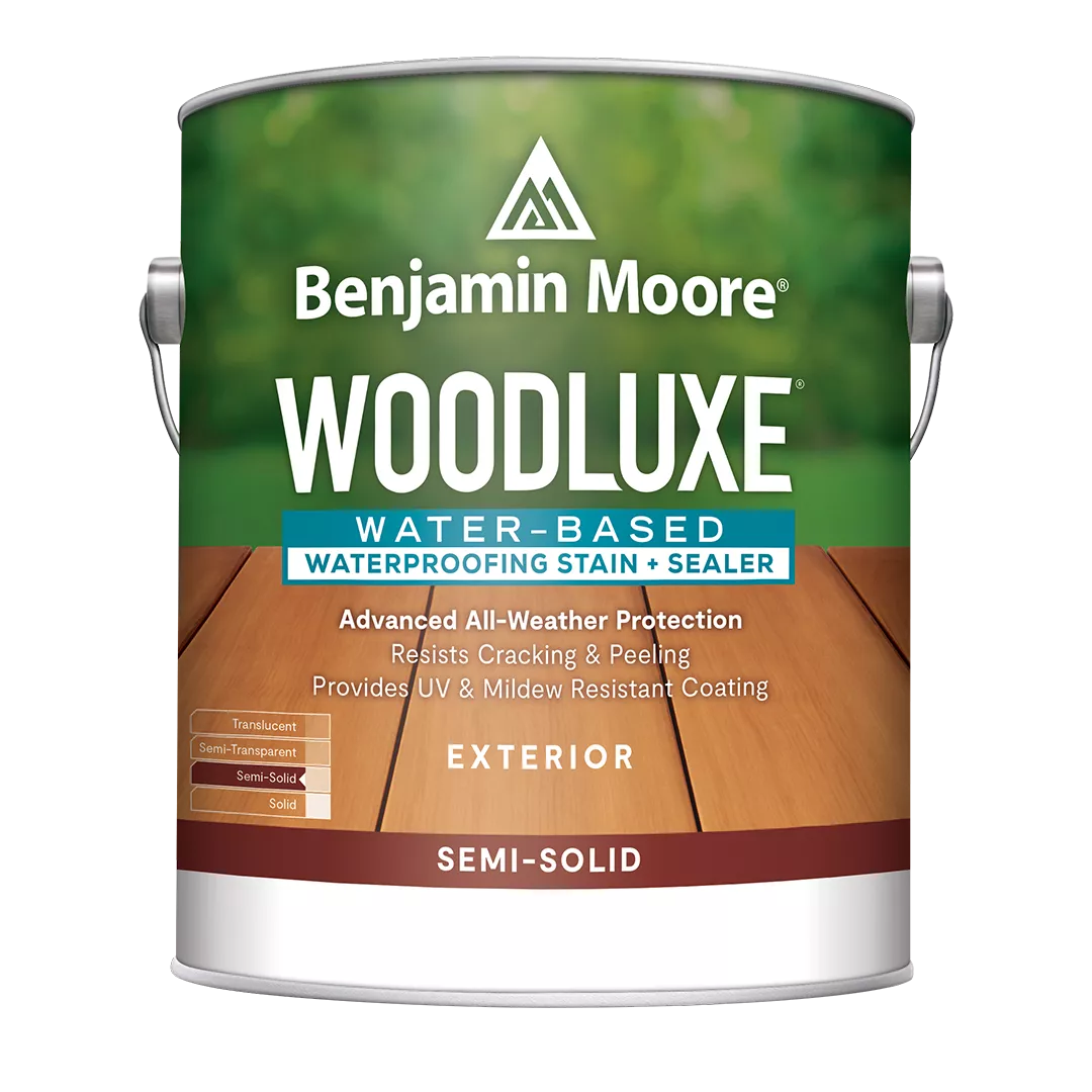 JERRY'S PAINT & WLP CENTER INC The ultimate protection for outdoor beauty. An innovative line of water-based exterior stains, Woodluxe sets your staining projects up for success. Ideal for a variety of woods like cedar, pine, pressure treated southern yellow pine (PTSYP), and redwood.boom